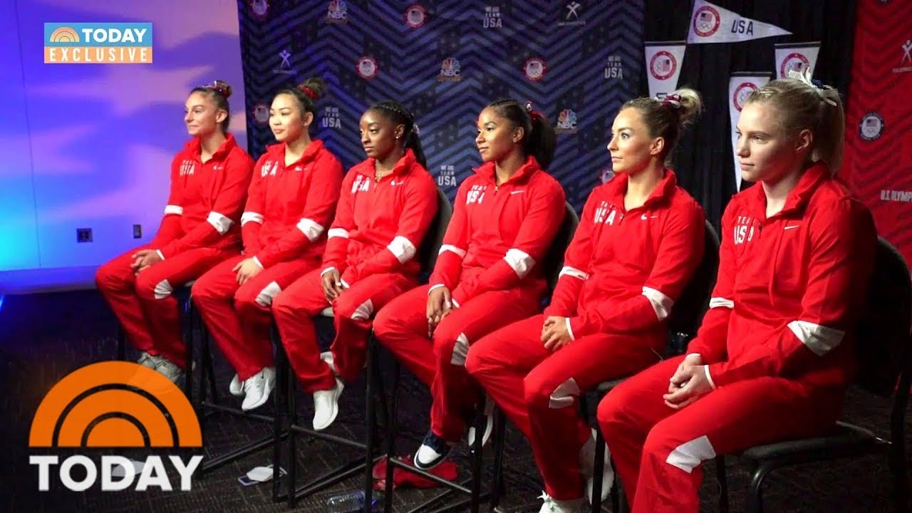 Meet The Usa Women S Gymnastics Team Led By Simone Biles Youtube