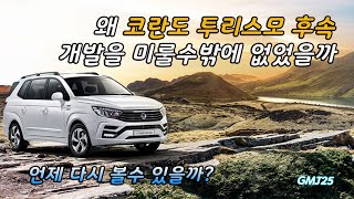 쌍용은 왜 코란도 투리스모 후속 A200 개발을 미룰수밖에 없었을까? ssangyong a200 Turismo(stavic) subsequent