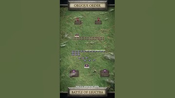 Ancient Tactics: Oblique Order - Kings and Generals #shorts