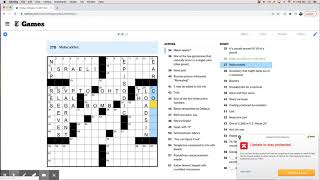 New York Times crossword puzzle live-solve - Friday, February 12th