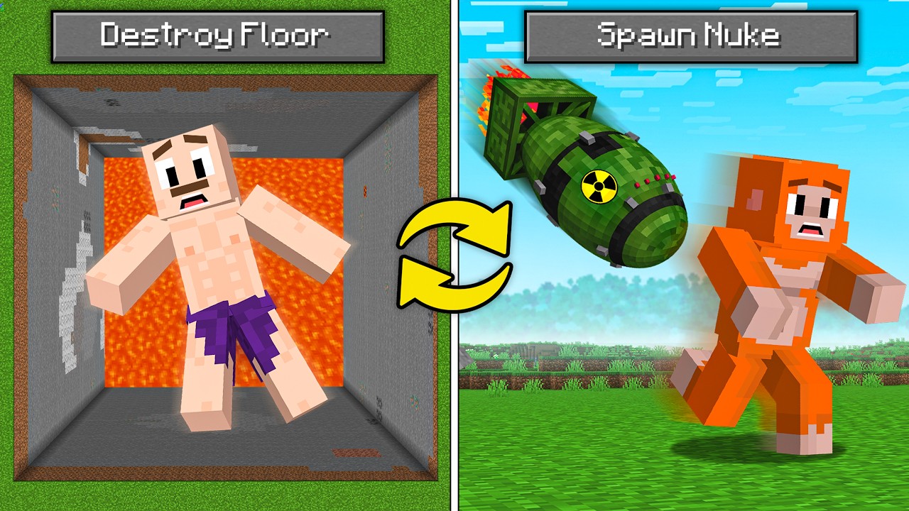 Deathswap with SPECIAL ABILITIES in Minecraft!