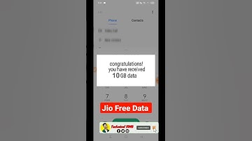 Jio Free Data Code 2023 | Jio Free Data Today | Jio me 10GB Free Data 2023