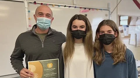 Golden Apple: Congratulations to Tony Lambiase!