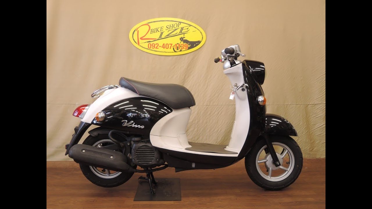 無料路上教習実施中！！ヤマハ ビーノ 黒/白 8065Km - YouTube