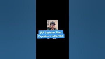 ERP Systems’ User Experience is Horrible