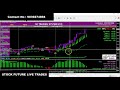 Stock future live trades performance with sii trading software 25042024