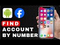 How to Find an Account by Phone Number on Facebook | Android Tutorial (2025)