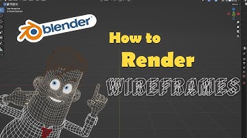 Blender Tutorial - How to Render your Wireframes