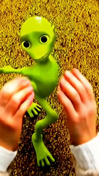 Green Alien Dance | El Chombo - Dame Tu Cosita feat. -Yeşil Uzaylı Dansı #dametucosita #shorts#cover