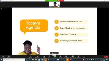 Sharing Slides as a Virtual Background in Zoom