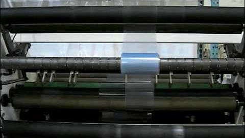 Slitter Re-Winder - SLG6 - PVC  17mil Film