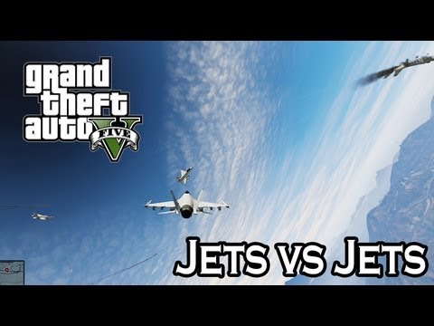 GTA V: Batalla de los Santos UEEP (Jets vs Jets) | Gameplay