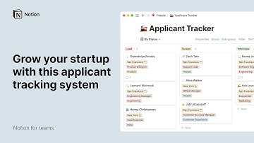 Grow your startup with this applicant tracking system