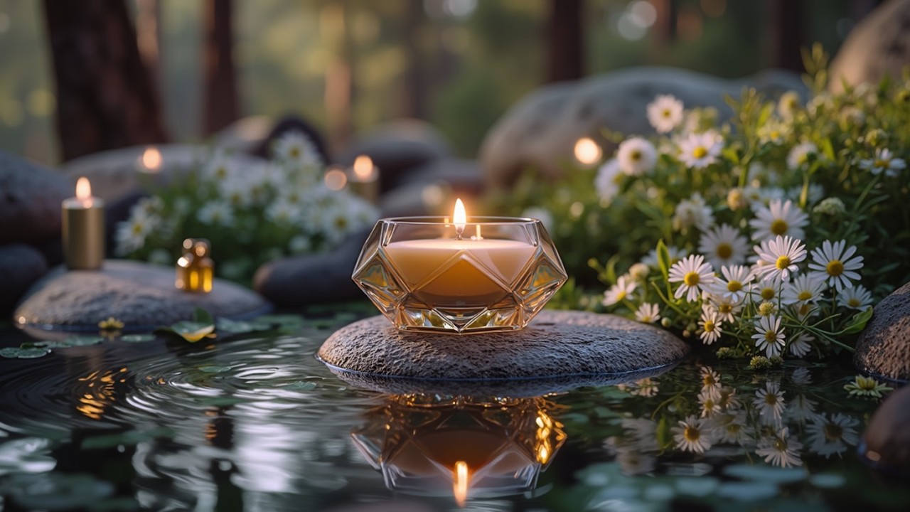 Deep sleep music and nature sounds - Beautiful piano for sleepy night and soft meditation