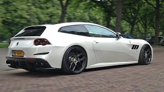 This video features a beautiful white ferrari gtc4lusso fitted with
gorgeous black novitec nf4 forged wheels and suspension. in you can
he...