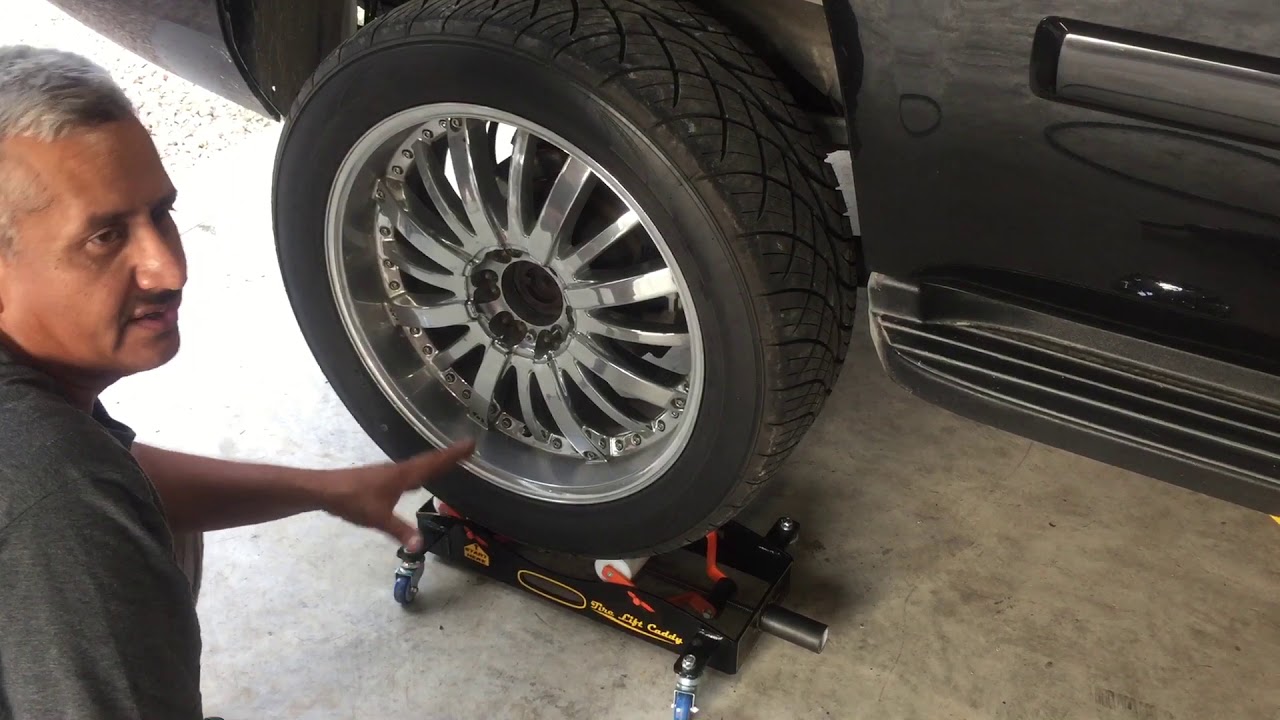 Tire Lift Caddy Review YouTube
