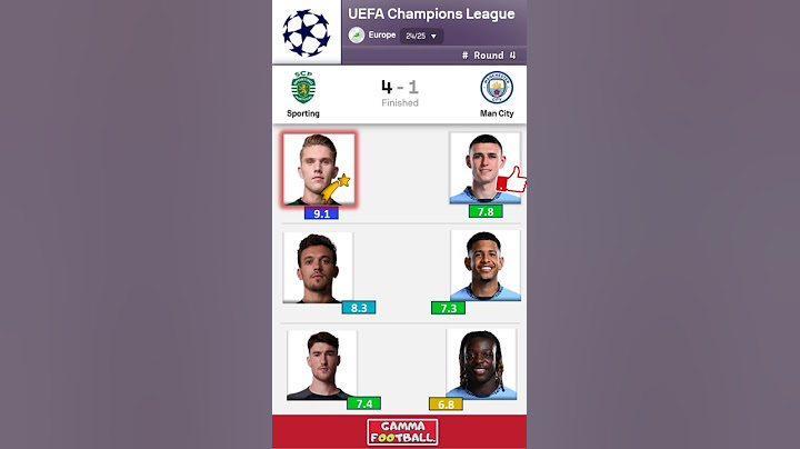 Sporting 🟢 4-1 🔵 Manchester City  | Gyökeres BIGGEST RATING | Highlights | UEFA Champions League