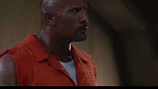 شاهد القتال الكامل ( The Rock  VS Jason Statham ) في فيلم 08 Fast and Furious