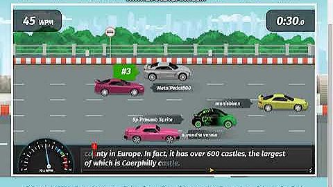 my 2nd video car race typing games plz subscribe my channel