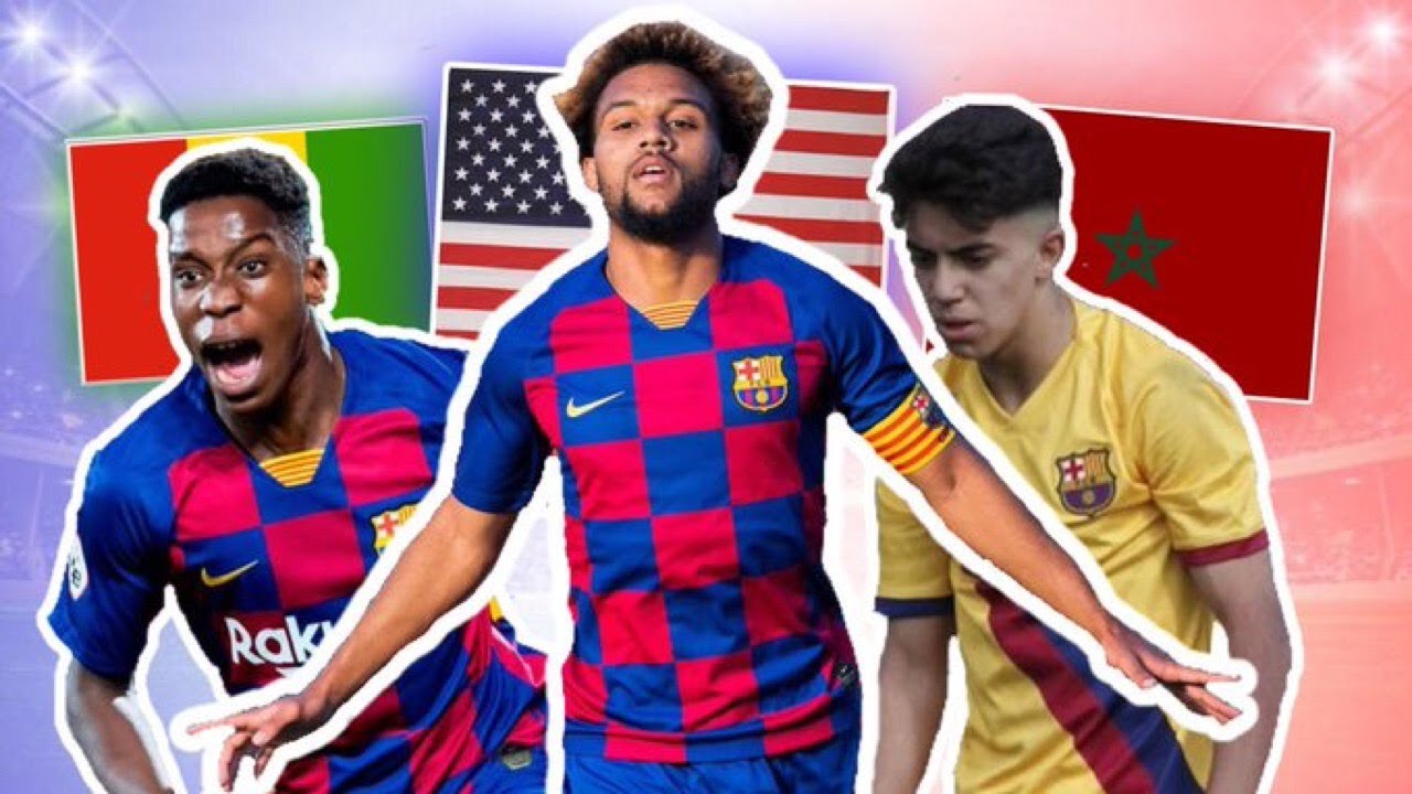 FC BARCELONE - 10 JEUNES TALENTS DE LA MASIA À DÉCOUVRIR!!! - YouTube