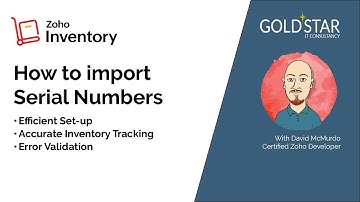How to import Serial Numbers into Zoho Inventory