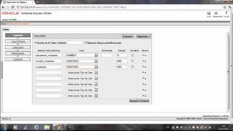 Como Crea Una Tabla En Oracle 10g.mp4