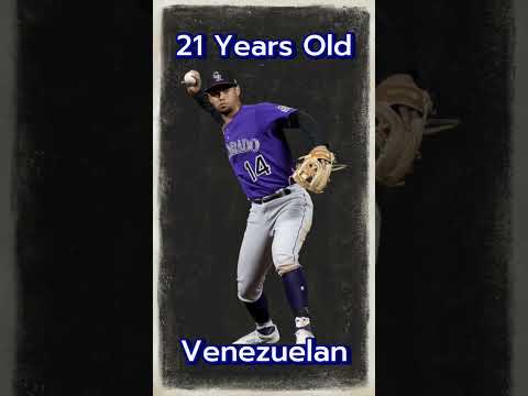 Ezekiel Tovar Colorado Rockies Hot Prospect #shorts