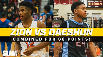 Zion Harmon vs Daeshun Ruffin!? Electric PG's combined for 60 POINTS 😈