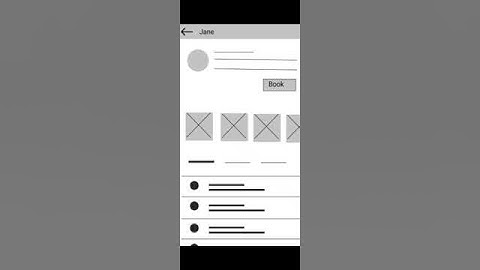 A lo fi Prototype create using figma