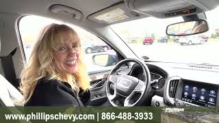 Interior Features of a 2019 GMC Terrain SLE