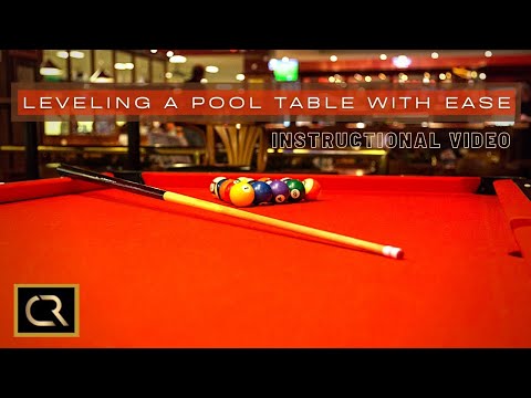 How to Level a Pool Table