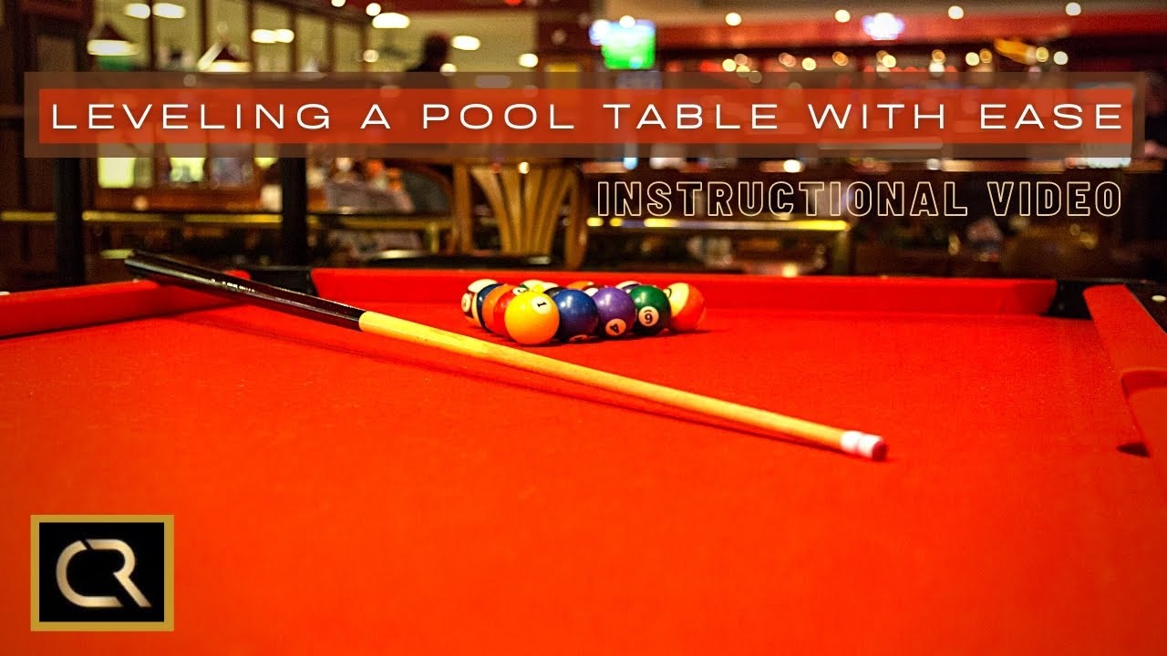 How To Level A Pool Table