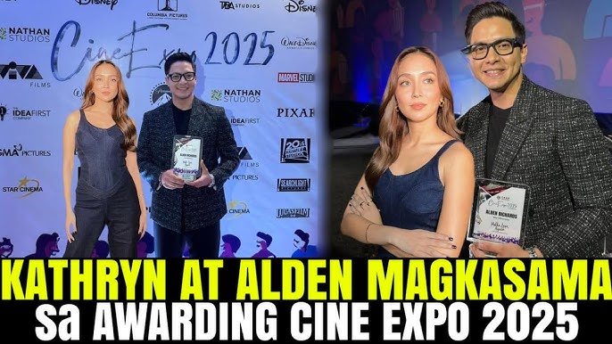 Kathryn at Alden MAGKASAMA sa Awarding NGAYON! • Cine Expo 2025 Box Office  King & Queen