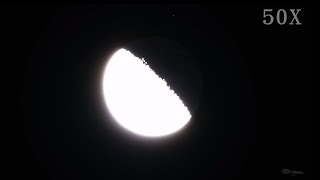 -4K- Moon 600X Super-Telephoto Zoom  25mm-15000mm 月