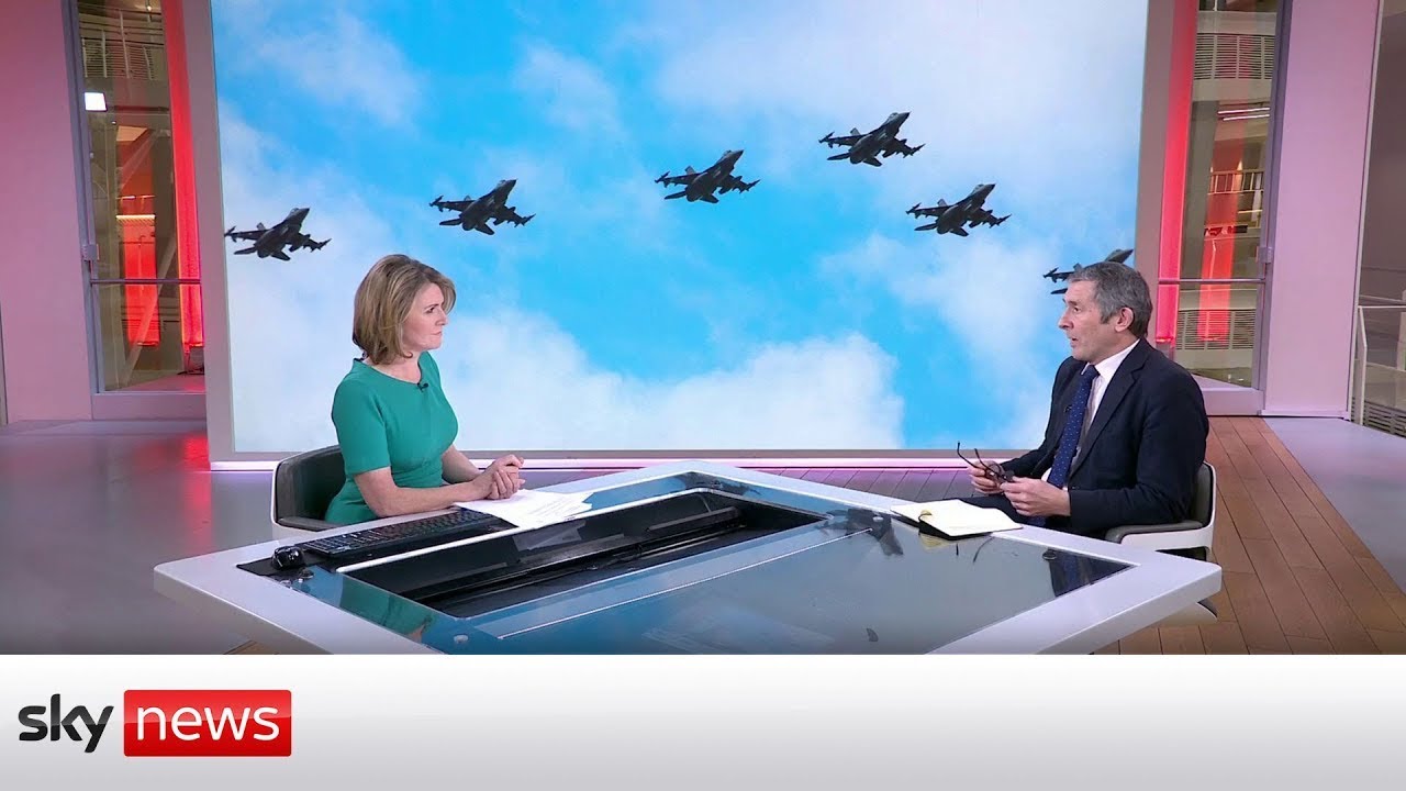 Film backdrop image for Ukraine War: Why won't the US send fighter jets? (2023)