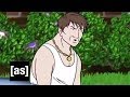 Carls not himself  aqua teen hunger  adult swim