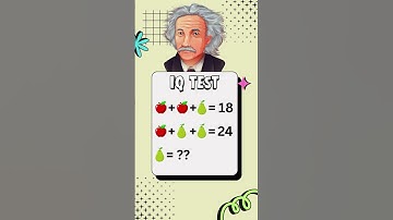 IQ Test - Can You Solve This Emoji Math Puzzle? 🍎🍌 Only 1% Can! #iqtest #iq  #quiz #shorts