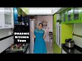 How to Organize Small Kitchen | My Kitchen Tour | Dharmis Kitchen Tour