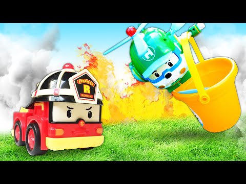 Spielzeug Video für Kinder. Spielspaß mit den Helfer Autos. 2 Folgen am Stück.