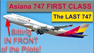 Flying on the LAST Asiana 747!
