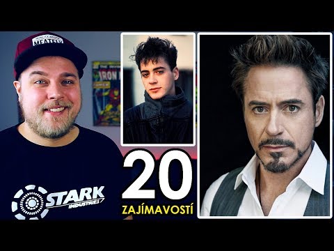 20 ZAJÍMAVOSTÍ - ROBERT DOWNEY Jr. (Iron man)