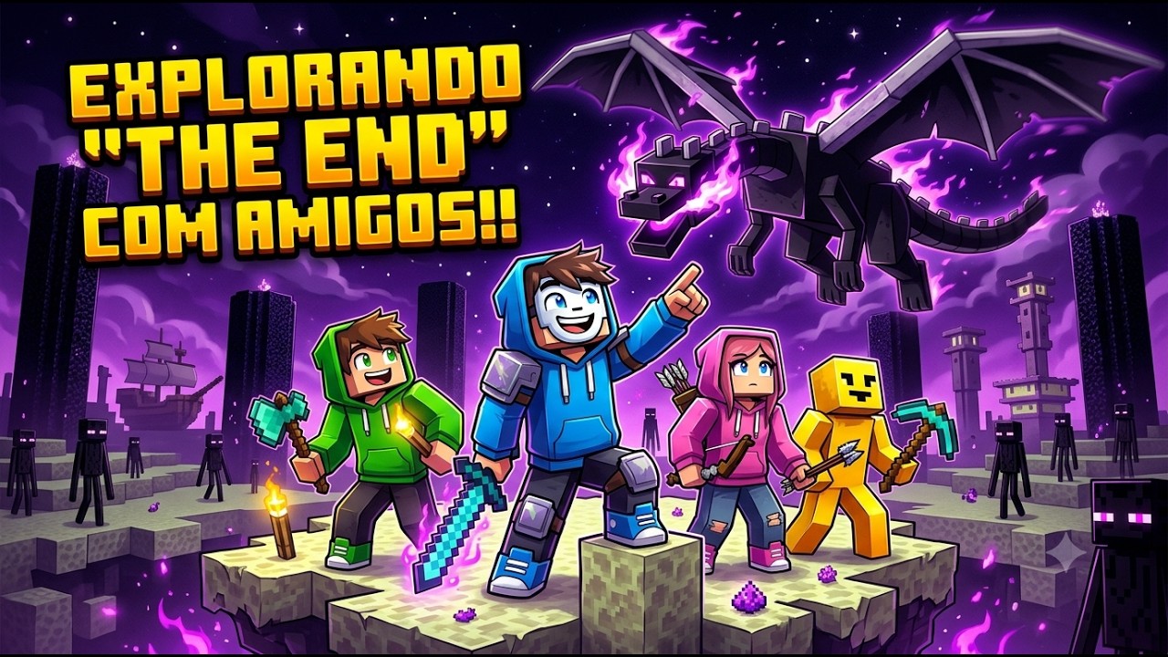 Explorando o THE END com amigos
