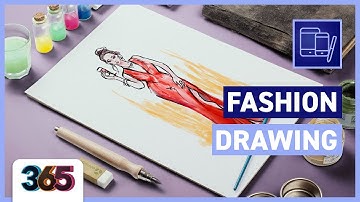 Fashion Drawing | ProCreate Tutorial #50/365 Days of Creativity
