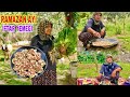 Köy'de Odun Ateşinde Ramazan Ayı İFTAR YEMEĞİ günlük vlog | Patates İle En Güzel İftar Menüsü