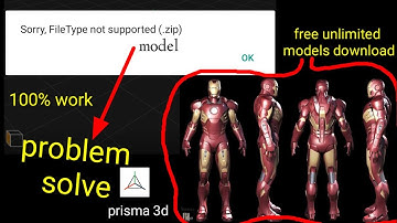 prisma 3d problem solve| prisma 3d | zip converted problem solve and (free unlimited model download)