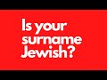 Sephardic Surnames