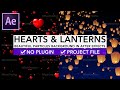 Create Heart Particles in After Effects Tutorial | No Plugin required