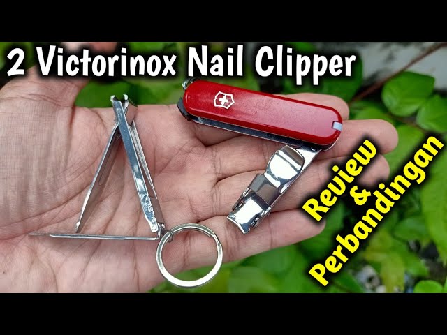 Victorinox Nail Clipper 582 Swiss Army Red Pocket Nail Clip