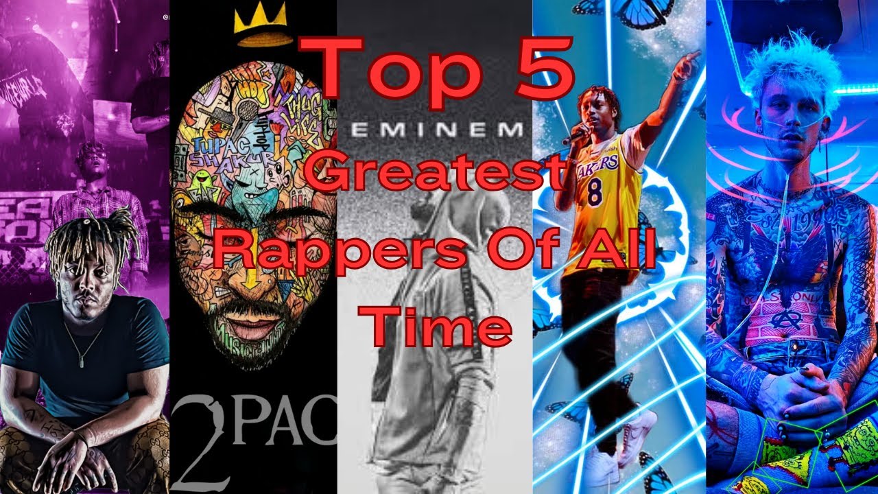 Top 5 Greatest Rappers Of All Time - YouTube