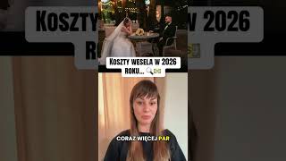 Koszty wesela 2026... 🔍💵 #dc #info #fakty #news #wesele